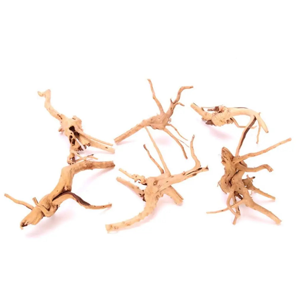 Natural Tree Trunk Aquarium Decoration – 3 Colors