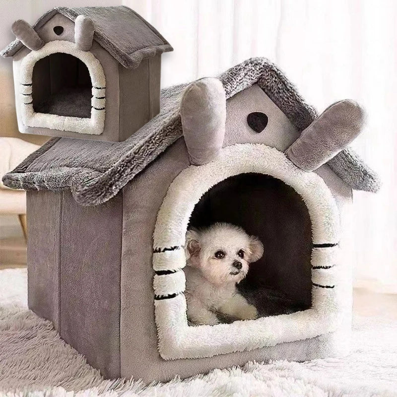 Foldable Pet House Removable Washable Cat - MyPetDollar.com