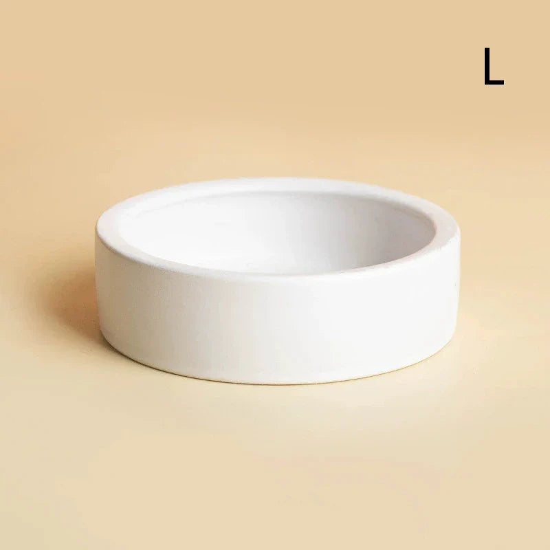 Reptile Food Ceramic Dish – 6 Colors
