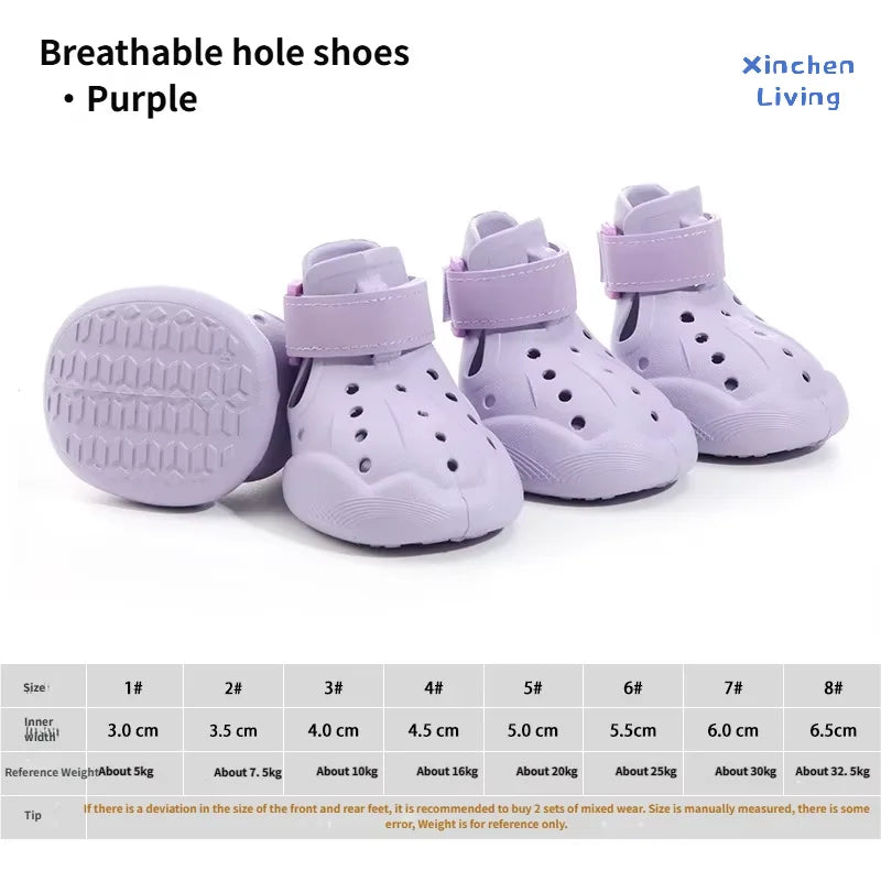 Dog Sandals Breathable Mesh Non Slip Wear - MyPetDollar.com