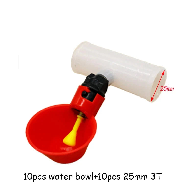 Automatic Chicken Quail Drinker Dish – Livestock Feeders & Waterers