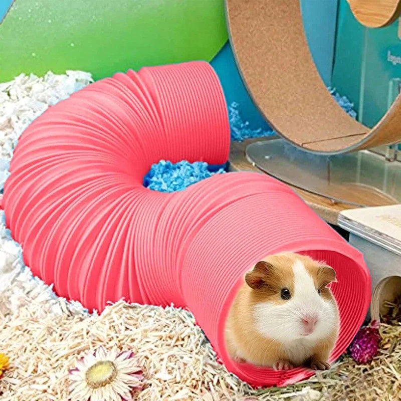 Small Pet Fun Tunel Telescopic 80cm Pipe - MyPetDollar.com