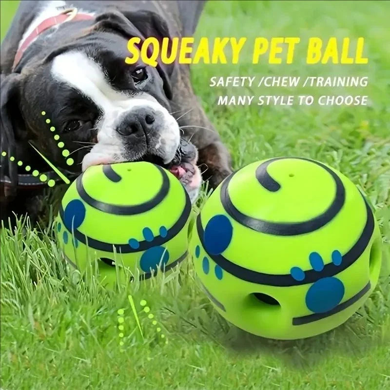 Pet Dog Toy Ball Wobble Wag Giggle Ball - MyPetDollar.com