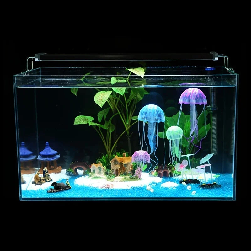 Artificial Fluorescent Simulation Jellyfish, - MyPetDollar.com