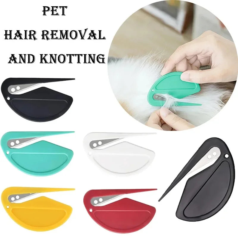 Multicolor Pet Knot Cutter Hair Remover - MyPetDollar.com