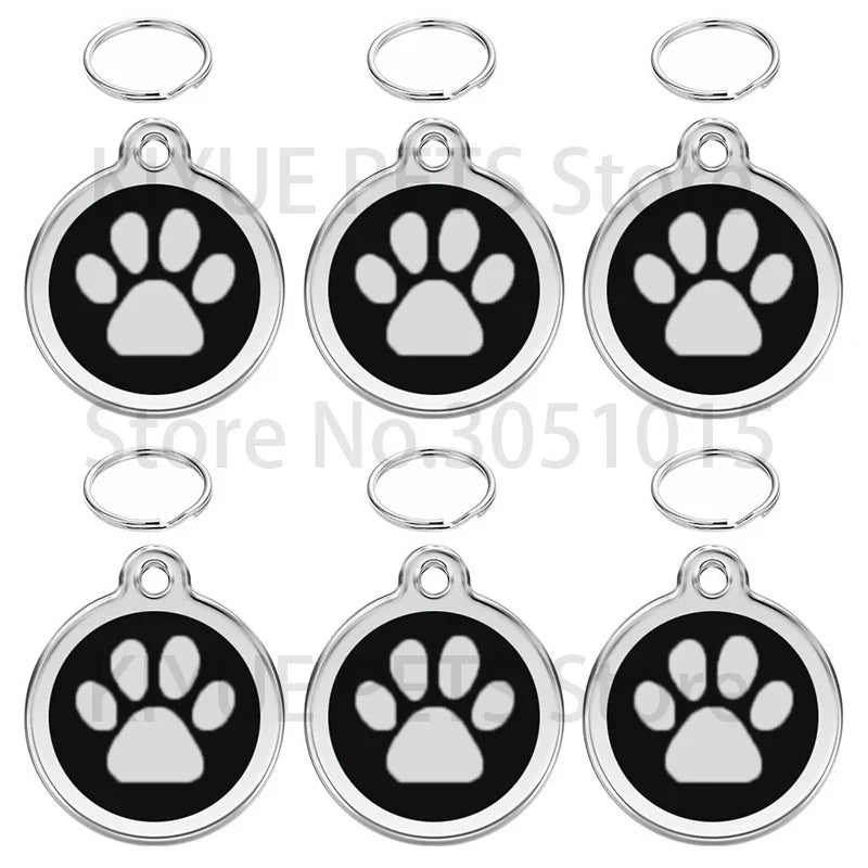 100PCS Anti-lost Custom Dog ID Tag Engraved - MyPetDollar.com