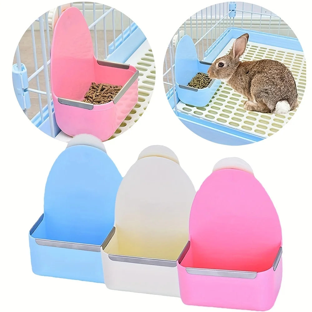 Anti Spill Hanging Pet Food Bowl Cage Feeder - MyPetDollar.com
