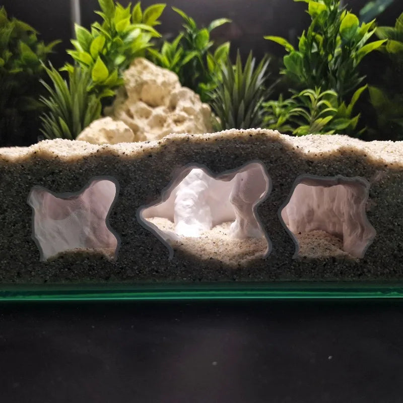 Fish Hiding House Aquascape Ornament - 3D - MyPetDollar.com
