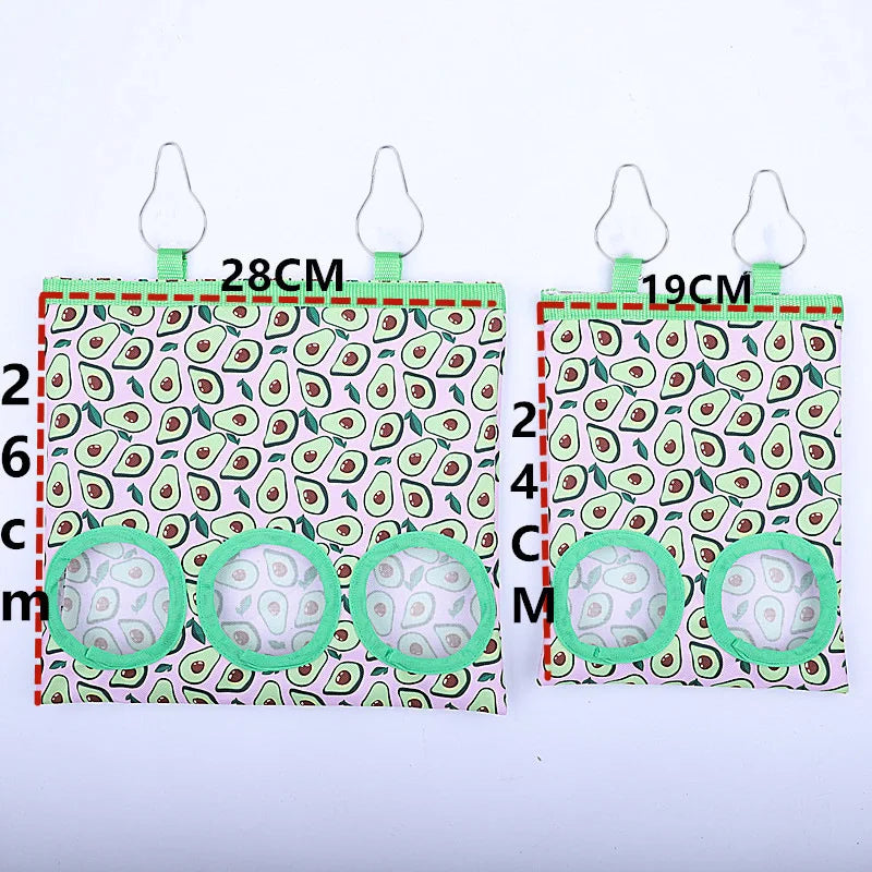 Hanging Dry Grass Feeder Bag for Rabbit, - MyPetDollar.com