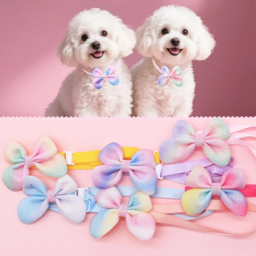 10PCS Butterfly Shape Dog Bowties Collars - MyPetDollar.com
