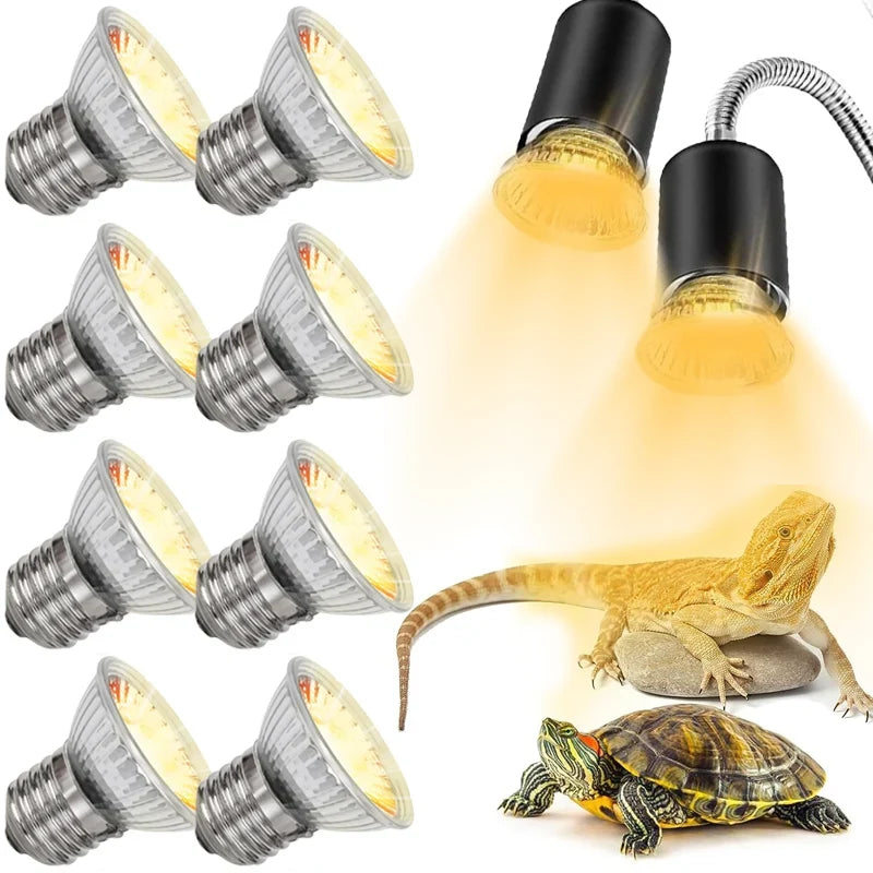 25/50/75W UVA UVB Reptile Lamp Bulb Turtle - MyPetDollar.com