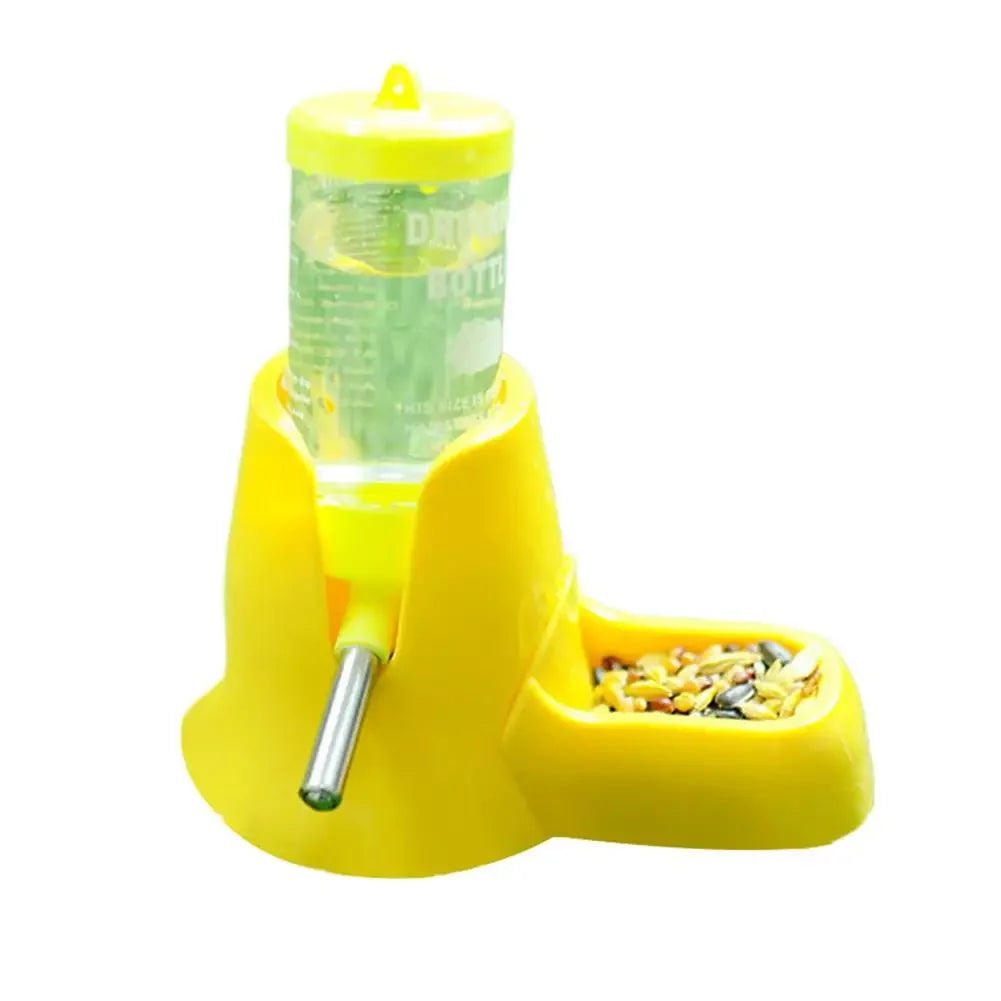 Hamster Ball Feeder and Water Bottle Food Grade Safe Material for Small Pets