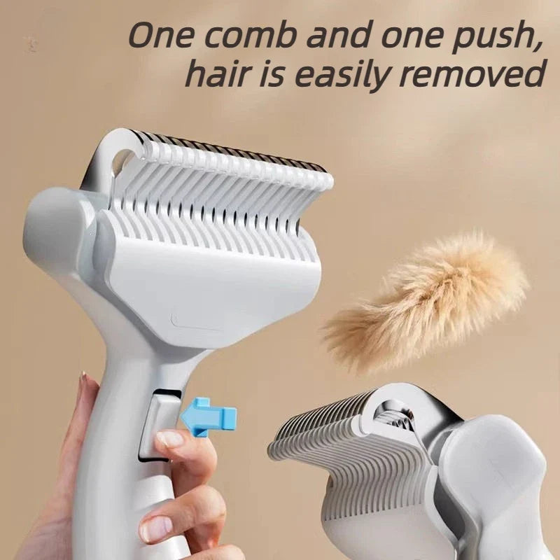 Dog Cat Hair Removal Comb Stainless Steel - MyPetDollar.com