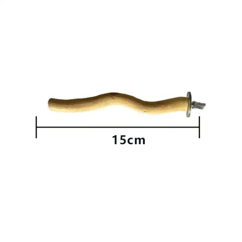 Parrot Perch Fork Branch Tree Stick Bird Stand, Durable