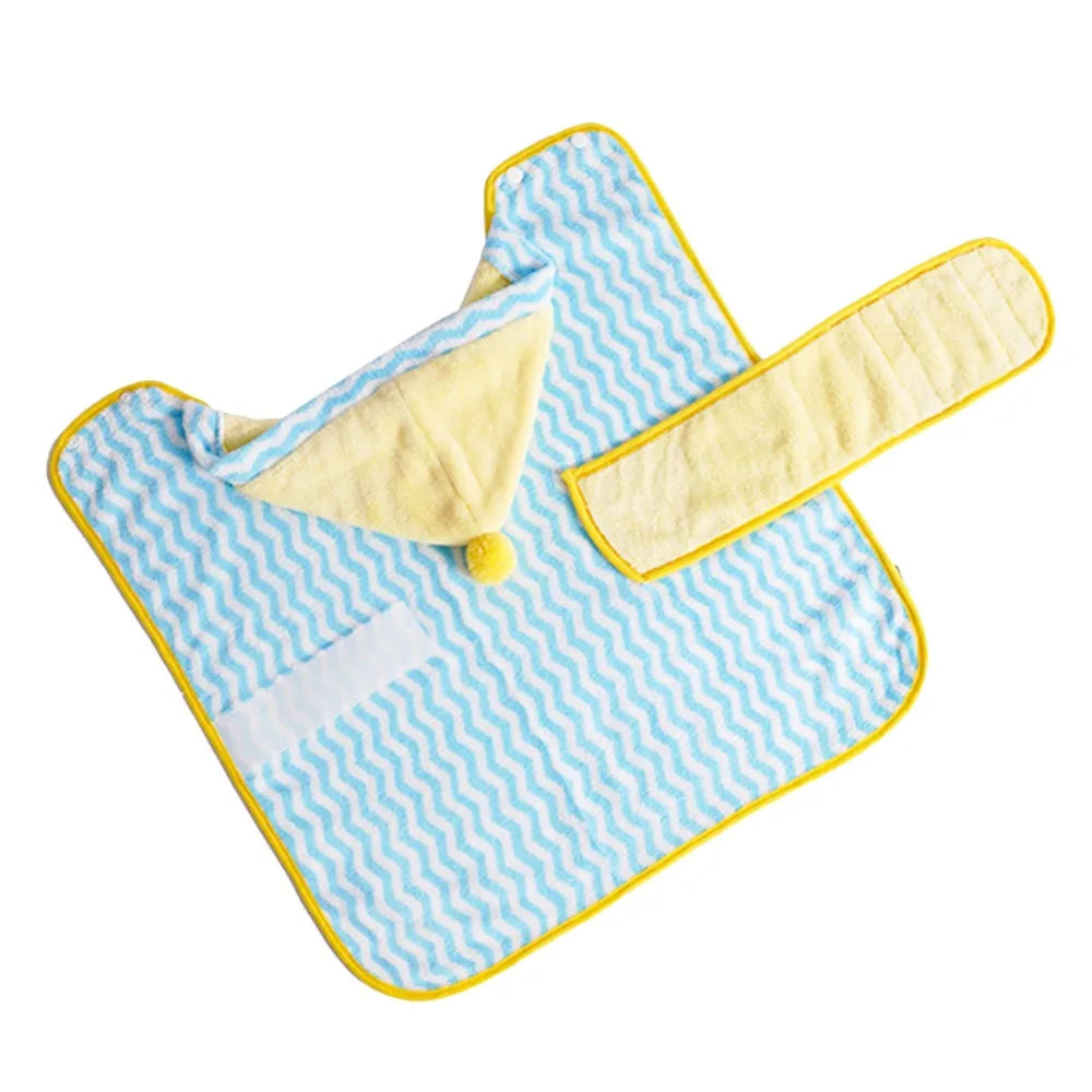 Cute Quick-drying Dog Bathrobe Soft - MyPetDollar.com