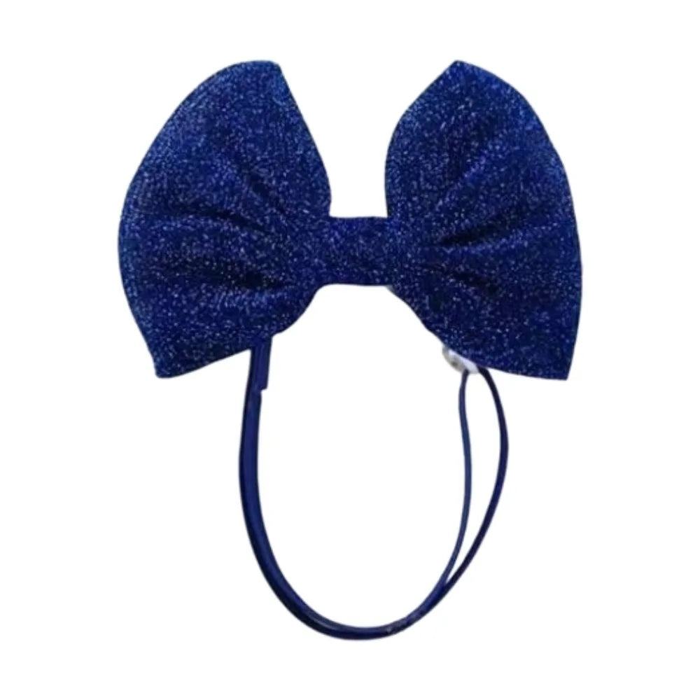 Cloth Dog Hair Bow Headbands Colorful Bowknot Pet – 6 Colors
