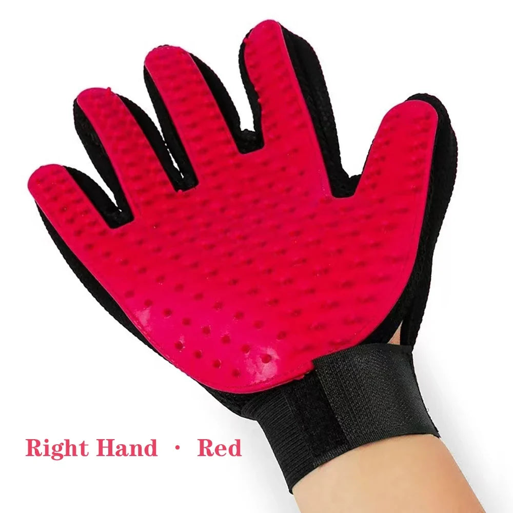 Cat Hair Removal Gloves Pet Beauty Cleaning Brush, Durable