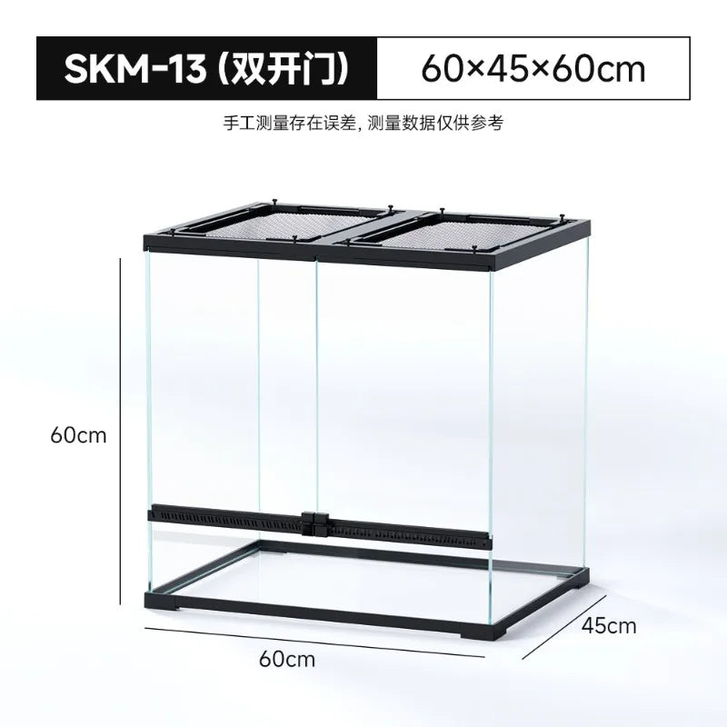 Transparent Lizard Kennel Terrariums Reptile - MyPetDollar.com