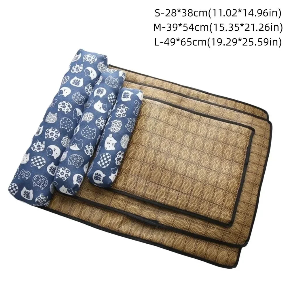 Safe Cute Print Pet Cooling Mats Washable - MyPetDollar.com
