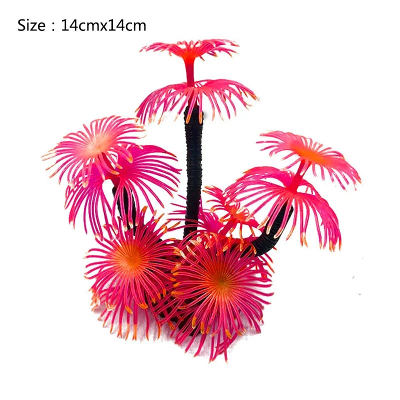 Artificial Underwater Coral Plastic Aquarium Fish Tank – 5 Colors