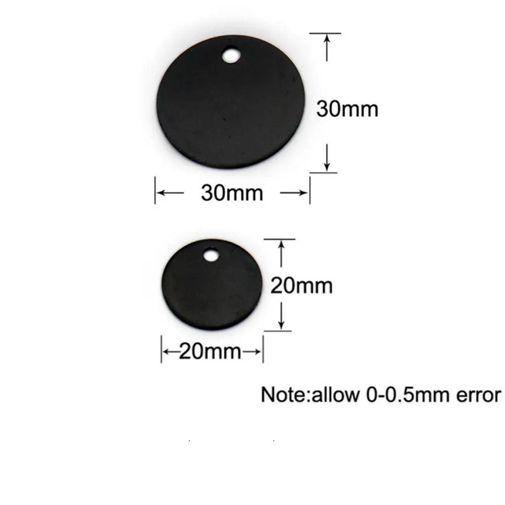 2pcs Free Laser Engraving Pet Dog ID Tag Cat - MyPetDollar.com