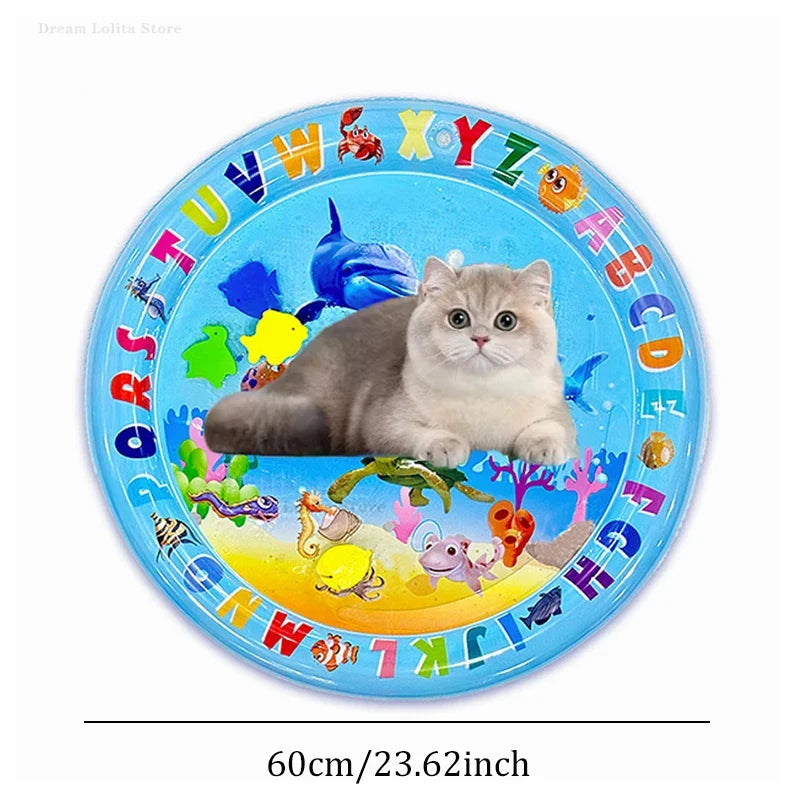 Pet Supplies Thickened Inflatable Water Bed – 5 Colors