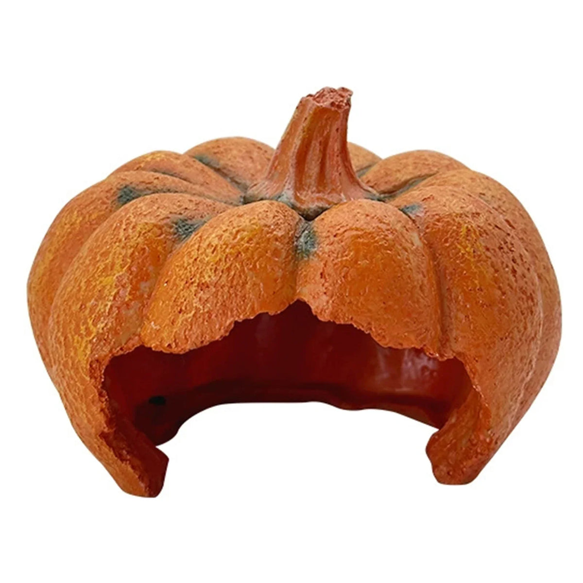 Aquarium Pumpkin Hideout Cave Resin Decor Halloween Tank
