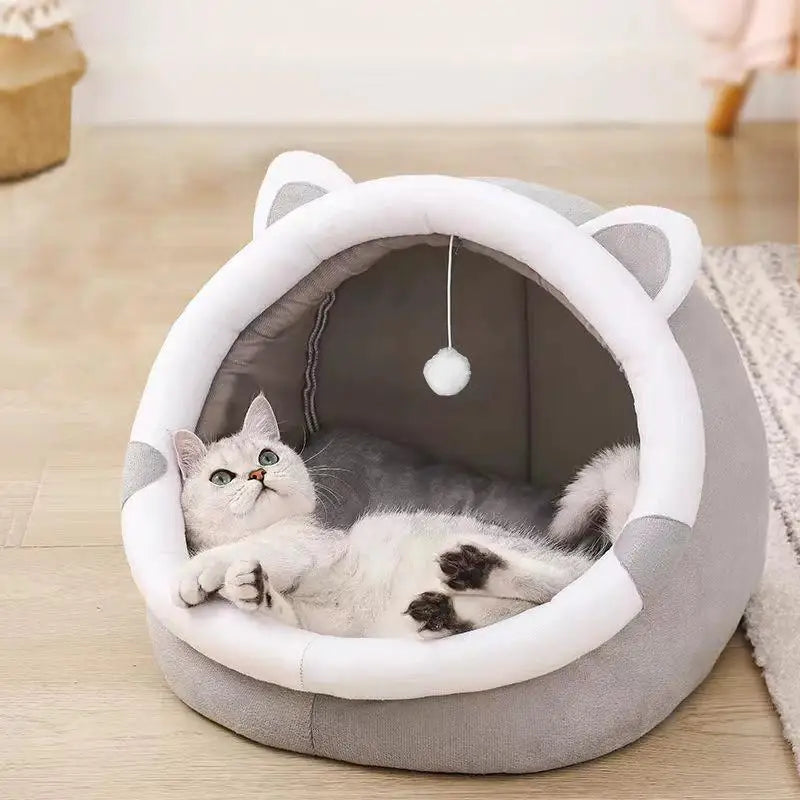 Pet Tent Cave Bed for Cats Small Dogs - MyPetDollar.com