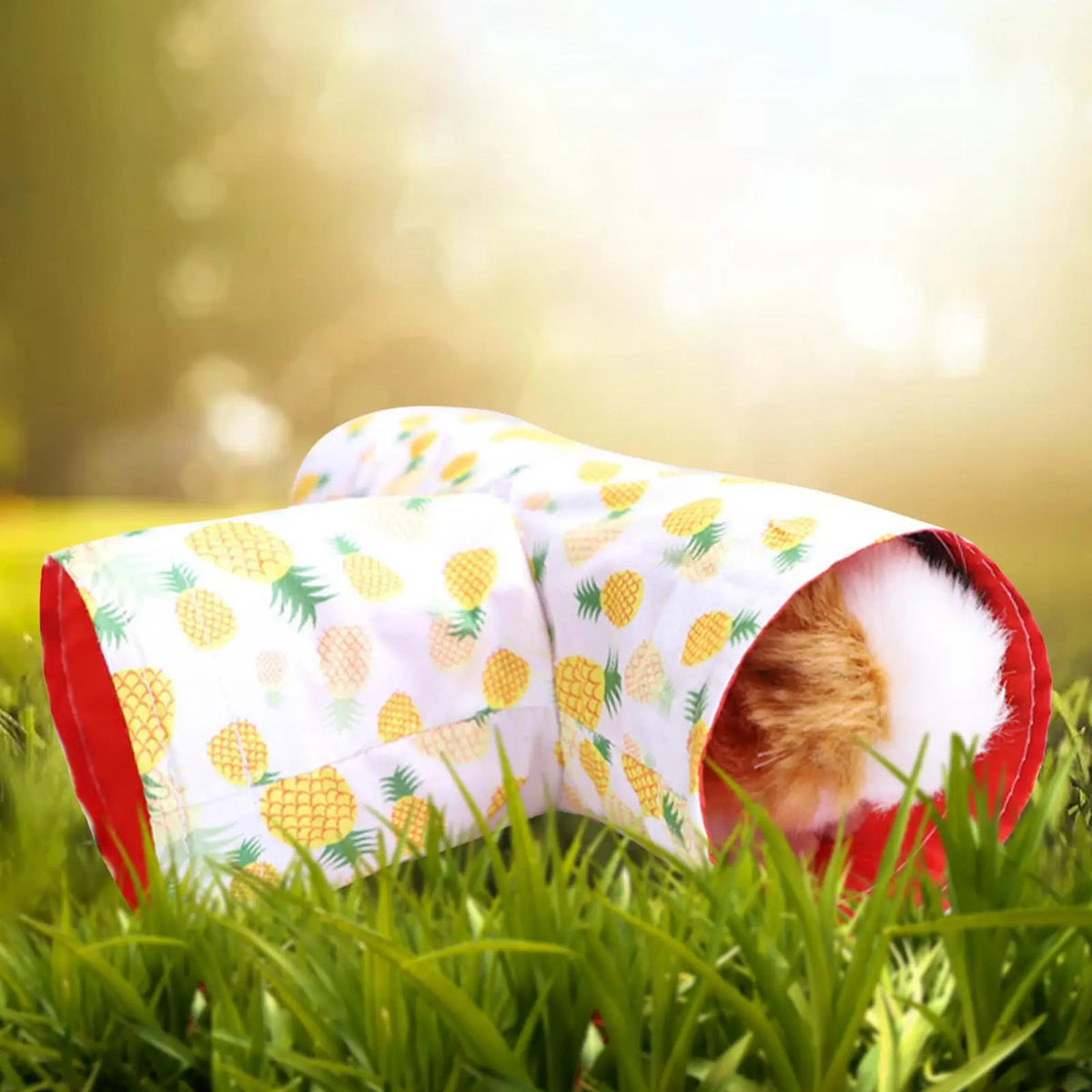 Guinea Pig Tunnels Tubes Hideout Play Toy for Small Pets