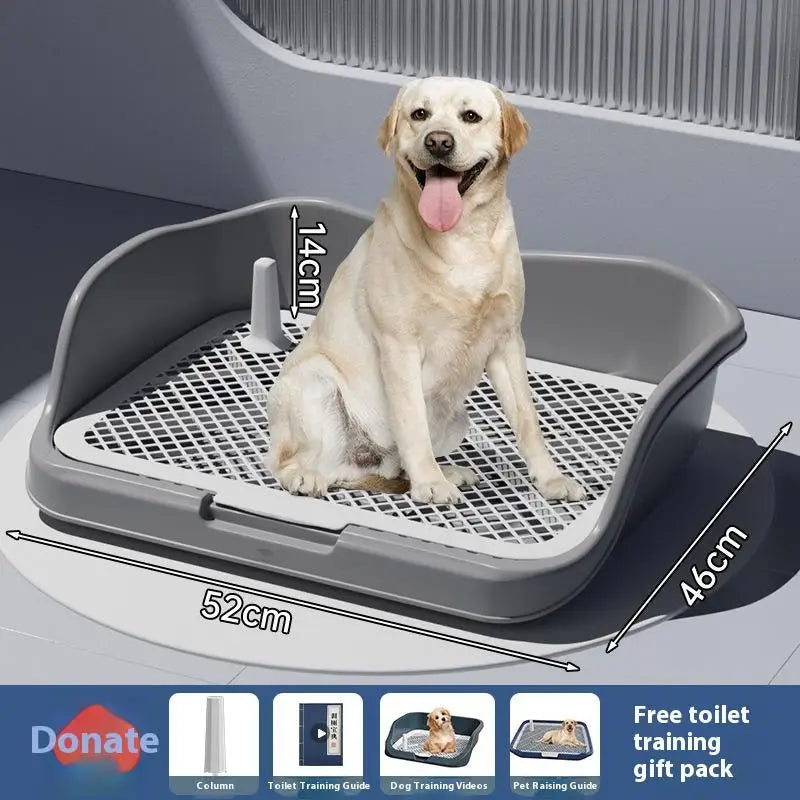 Dog Potty Training Toilet, Plastic Pee Pad