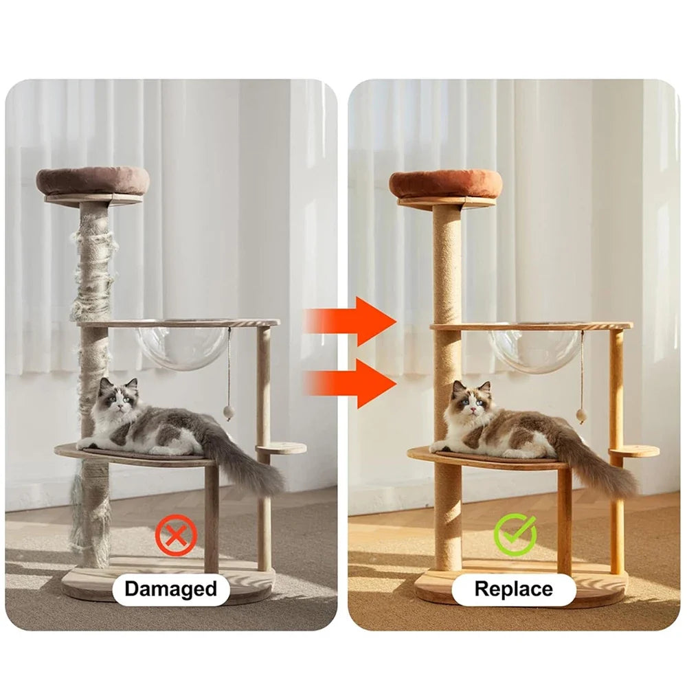 2PCS Cat Scratch Pole, DIY Accessories for - MyPetDollar.com