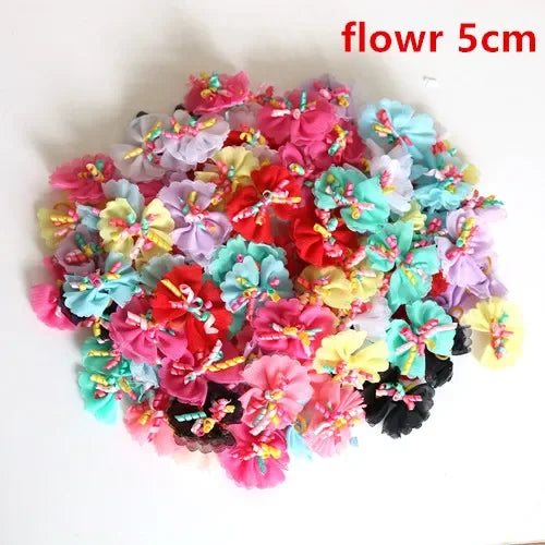 100pcs Pet Accessories Dog Bows Pet Dog Hair - MyPetDollar.com