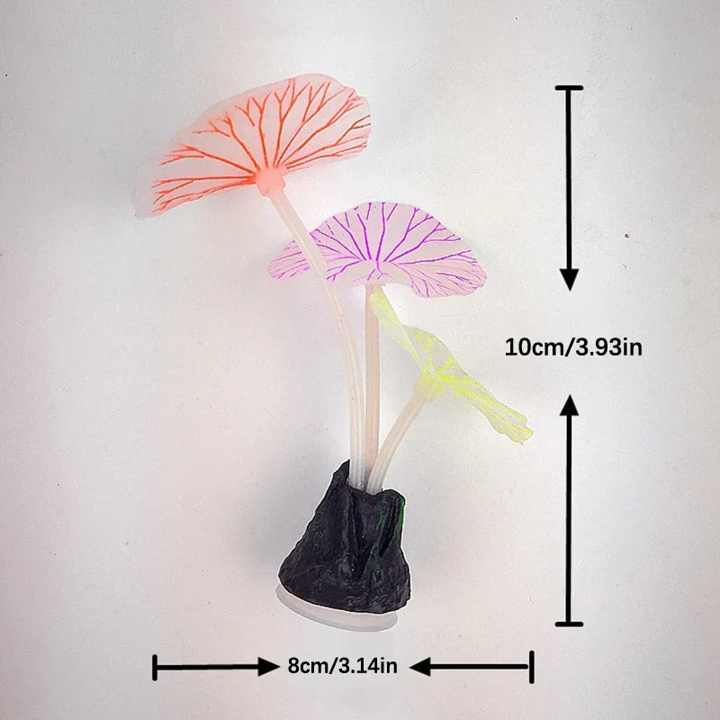 Soft E Silicone Simulated Artificial Plant for Aquariums