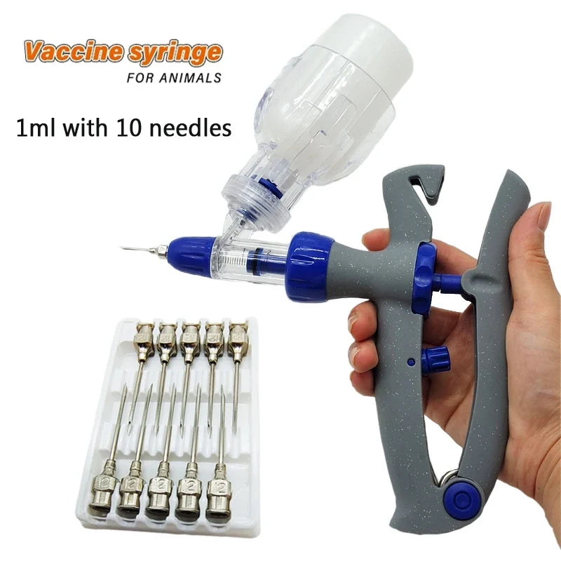 Automatic Veterinary Continuous Syringe, Adjustable