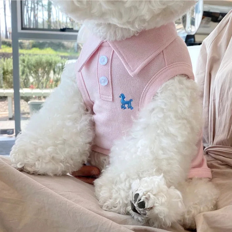 New Pet Dog Polo Shirt Dog Cool Clothes Soft - MyPetDollar.com
