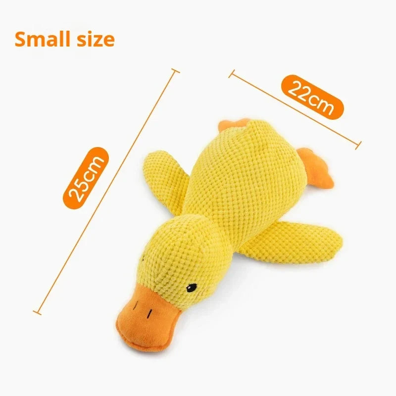 Dog Plaything Plush Companion Sleeping Duck Bite Resistant Teeth – Dog Supplies