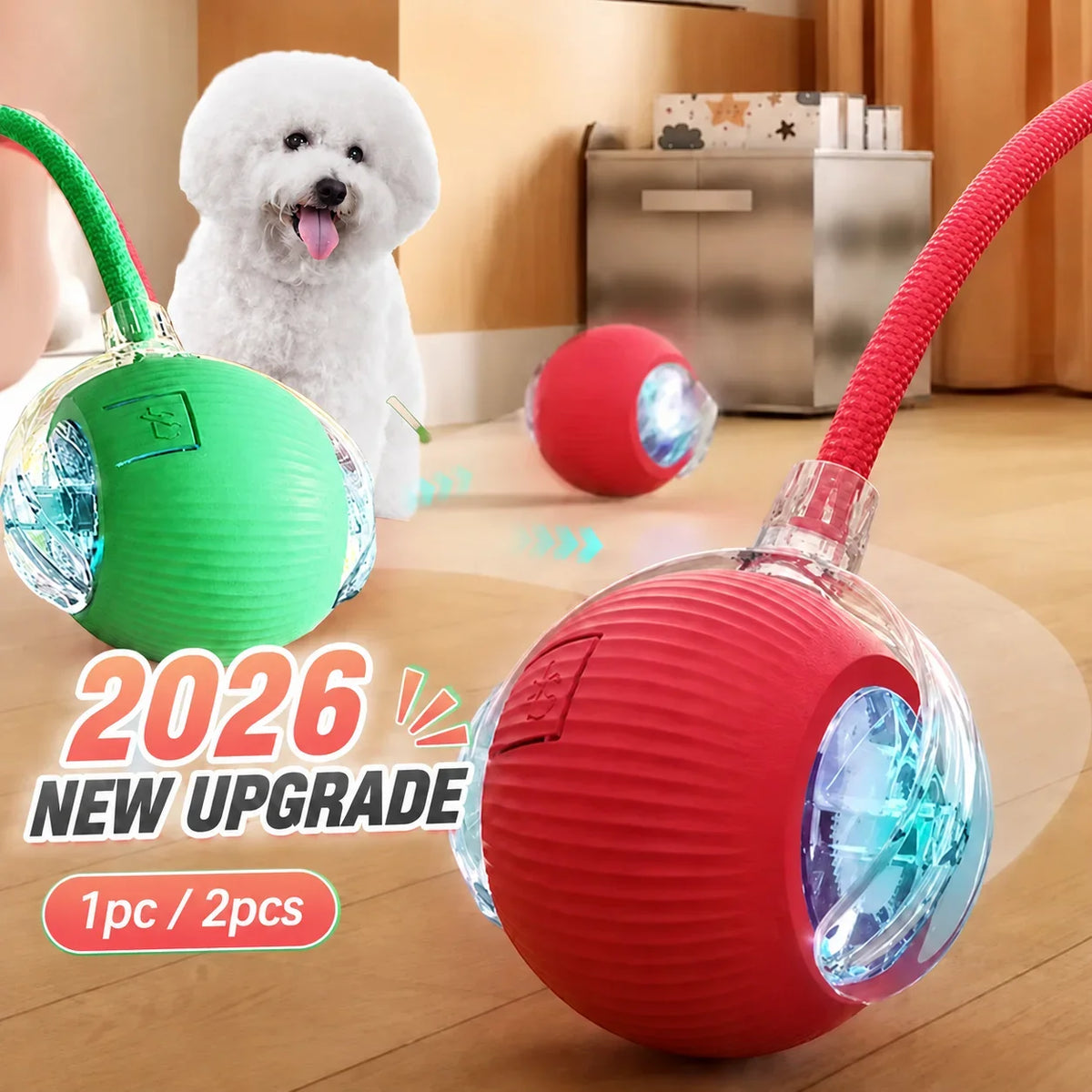 New Dog Interactive Ball Toy,Automatic - MyPetDollar.com