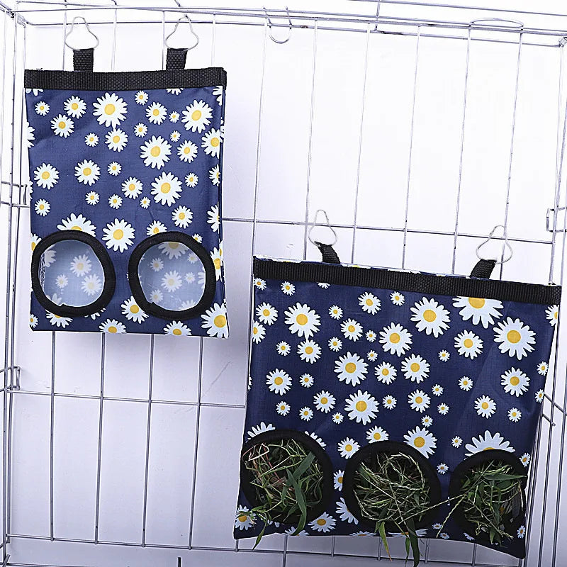 Hanging Dry Grass Feeder Pouch – Multiple Sizes & Colors