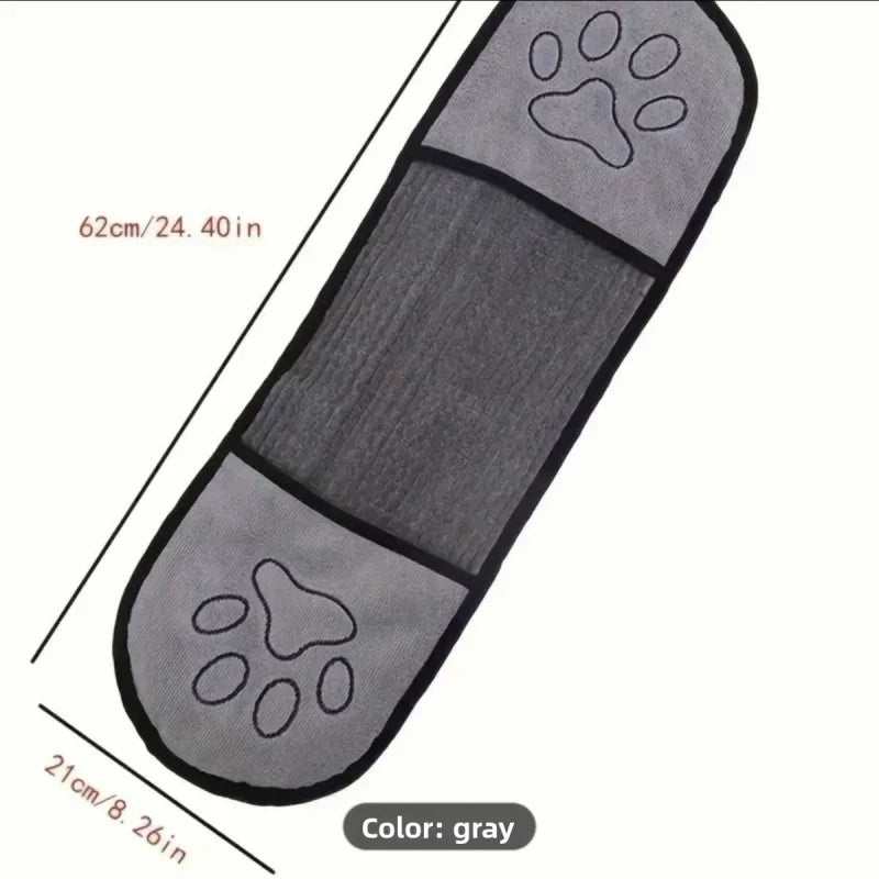 Quick-absorbing cat and dog bath towel Pet - MyPetDollar.com