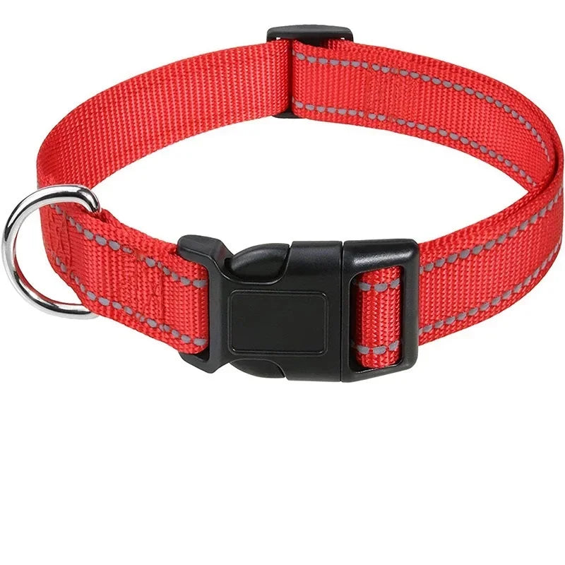 Reflective Dog Collar Strap with Adjustable - MyPetDollar.com