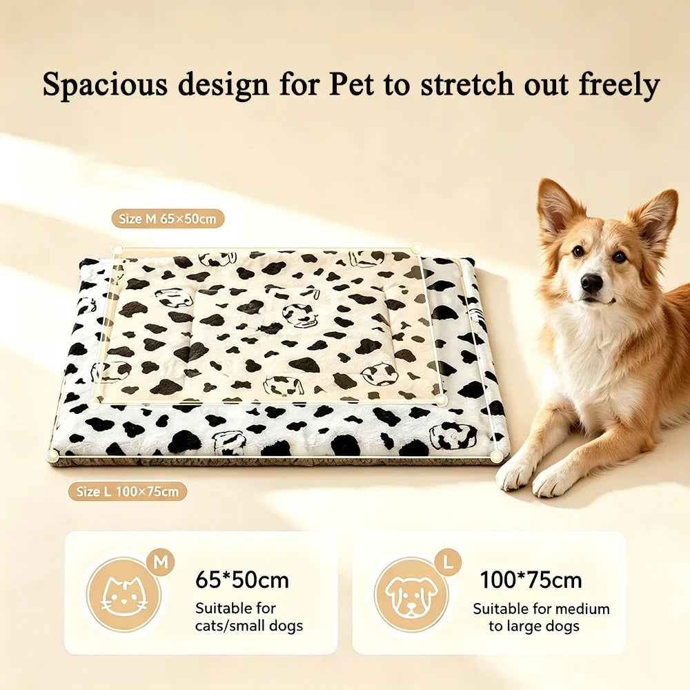 Winter Warm Pet Bed Mat Flannel Dog Cushion - MyPetDollar.com