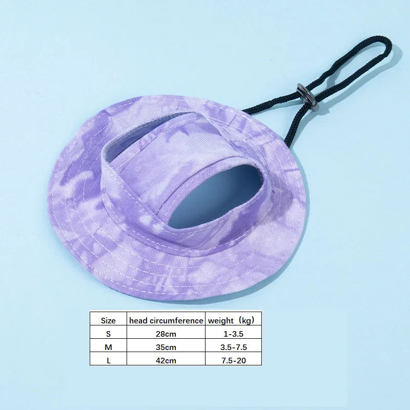 Pets Hat with Ear Holes Adjustable Baseball - MyPetDollar.com