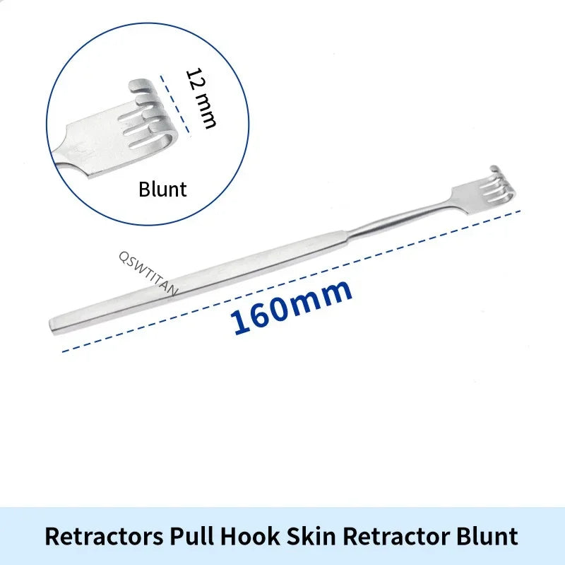 Small Animals Pull Hook Skin Retractor Veterinary Surgical – 2 Colors