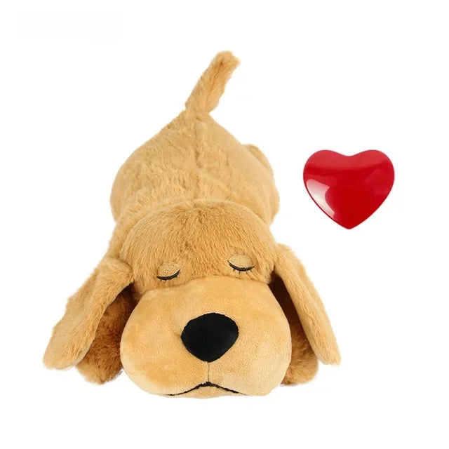 Pet Heartbeat Puppy Behavioral Training Dog Plush Comfortable, Durable