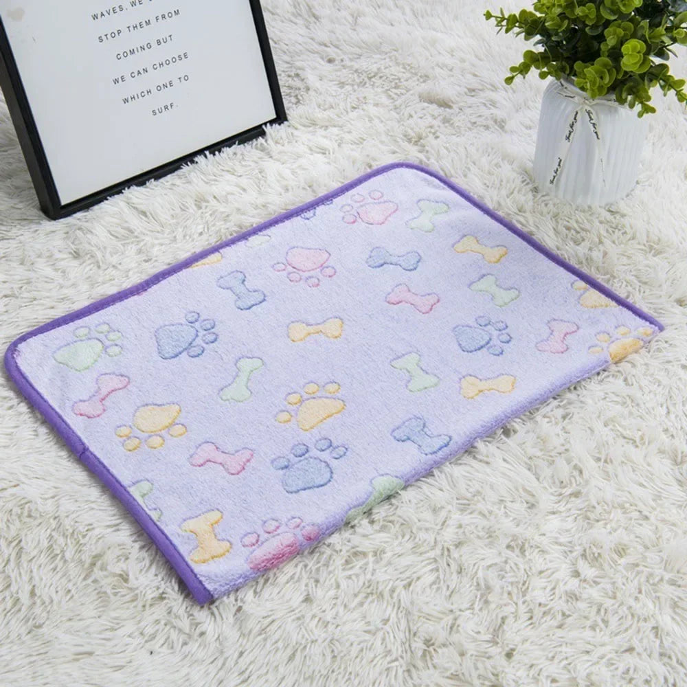 Dog Blanket Washable Fuzzy Soft Pet Mat - MyPetDollar.com