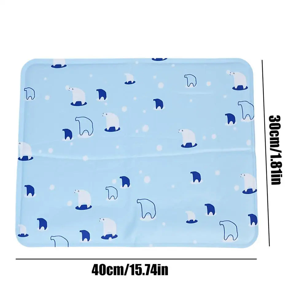 Cooling Pet Mat Breathable Washable Summer Pad
