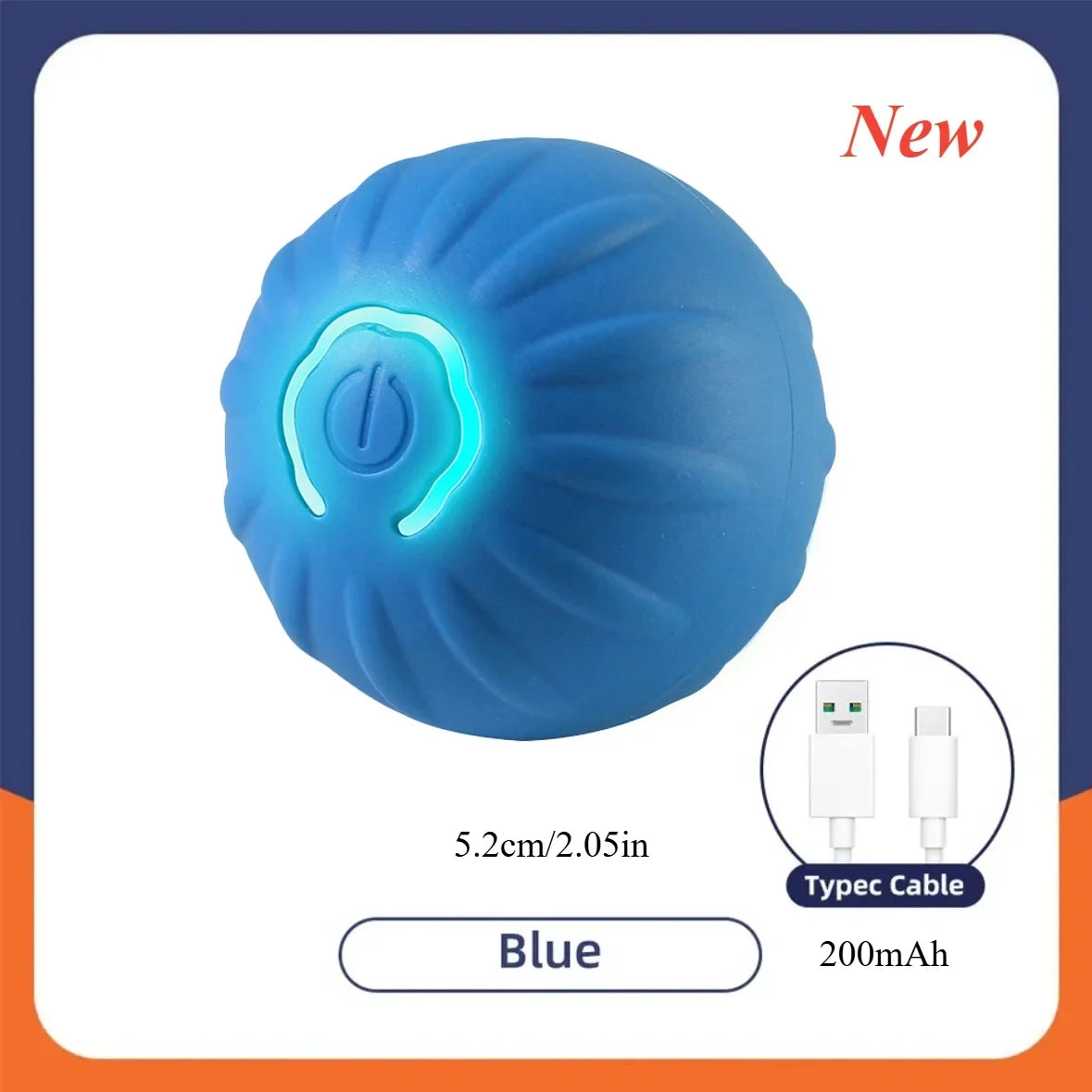 Interactive Dog Plaything Ball with Rope – 4 Colors
