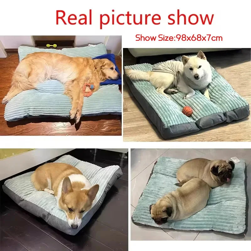 Winter Warm Pet Dog Bed Corduroy Dog - MyPetDollar.com