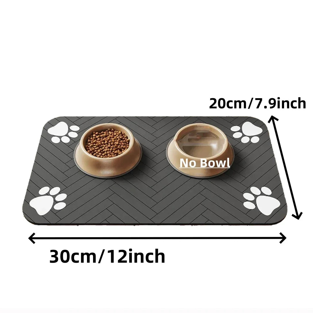Absorbent Pet Mat S M L, Waterproof Non-slip – 5 Colors
