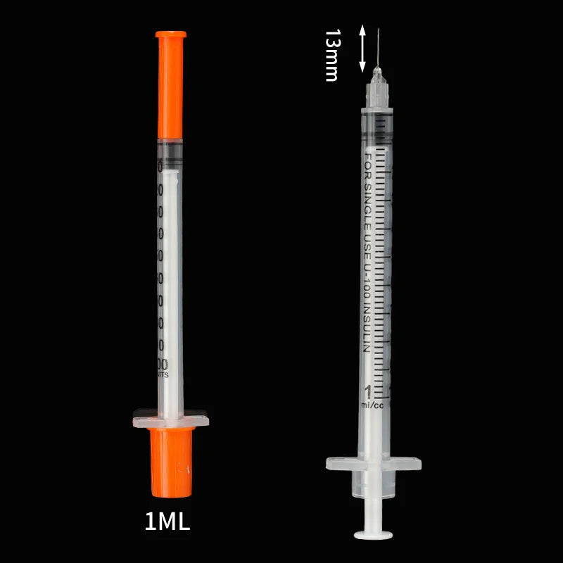 50 Veterinary Injector Disposable Poultry Adjustable – 3 Colors